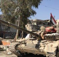 Сирийската армия е установила пълен контрол над Източна Гута