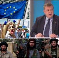 ГОРЕЩО! Вицепремиерът Каракачанов се ядоса на ЕС: Радикалният ислям настъпва, а се занимаваме с размера на краставиците