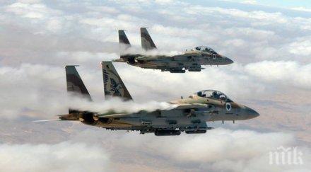 израел нанесъл ракетен удар сирийска военновъздушна база