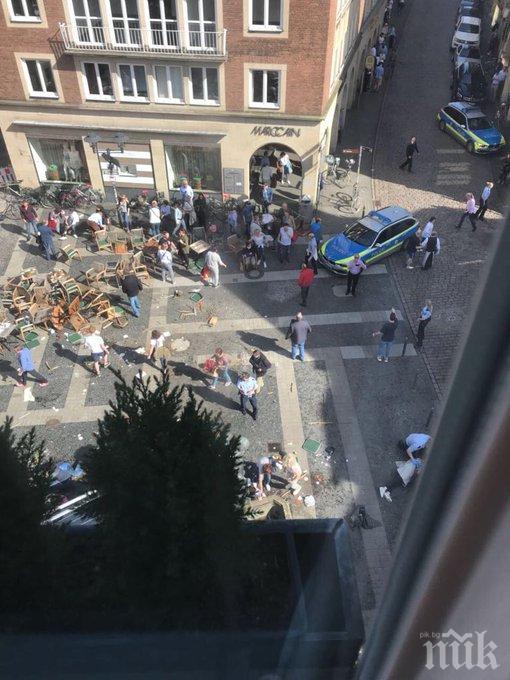 Още не е ясно какъв е мотивът за нападението в Мюнстер