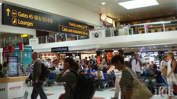 Заловиха предполагаем терорист на лондонско летище