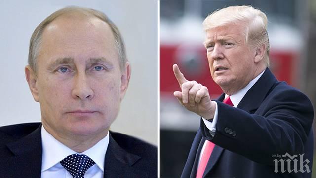 Доналд Тръмп обвини Владимир Путин и Иран за химическата атака в Сирия