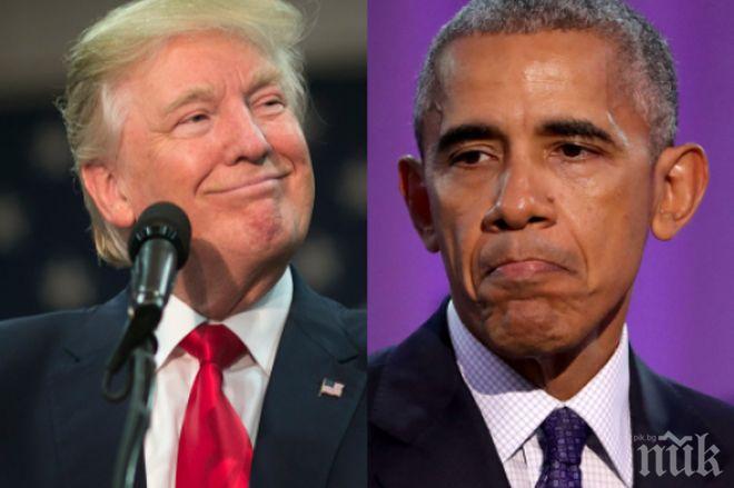 Доналд Тръмп обвини Барак Обама за недостатъчна твърдост по въпросите около Сирия