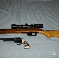 Спипаха чужденец с незаконно оръжие в пловдивския жк 