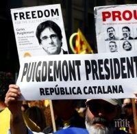Хиляди излязоха на протест за независимостта на Каталуния