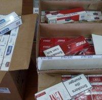 Удар! Разкриха мащабна схема за продажба на контрабандни цигари във Врачанско