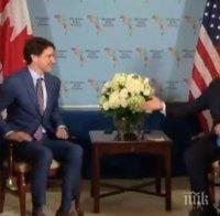 Вицепрезидентът на САЩ и премиерът на Канада са обсъдили удара в Сирия