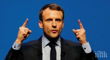 макрон ударите сирия сме обявили война режима башар асад