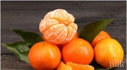 изхвърляйте обелките мандарините ползват