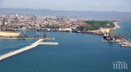 затвориха маневри пристанището бургас