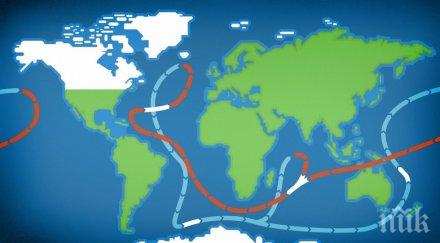 става нещо странно гълфрстрийм забавя