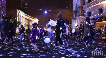 букурещ започна фестивал светлините