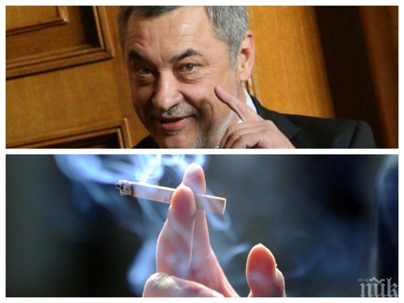 ДИМ В ЕФИРА! Валери Симеонов разобличи депутатите: В парламента се пуши, има лицемерие! Вицепремиерът се обяви за пафкането в обособени помещения