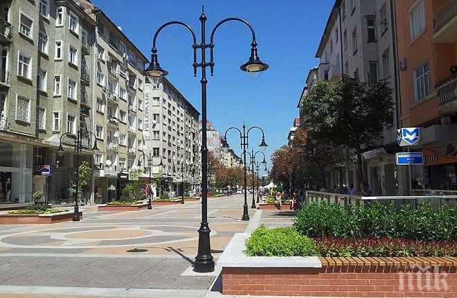 Без сергии и билбордове в центъра на София