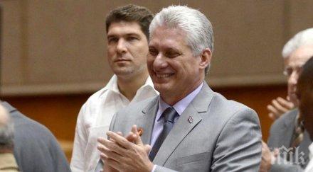 новият кубински президент мигел диас канел встъпи длъжност