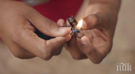 адът лидл запалка гръмнала ръцете годишно дете