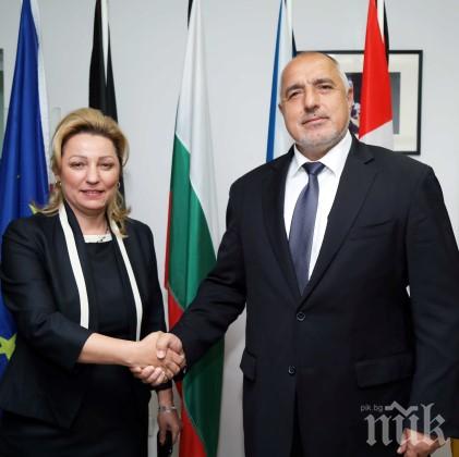 Борисов обсъди подготовката на срещата в София за Западните Балкани с ръководителя на делегацията на ЕС в Косово
