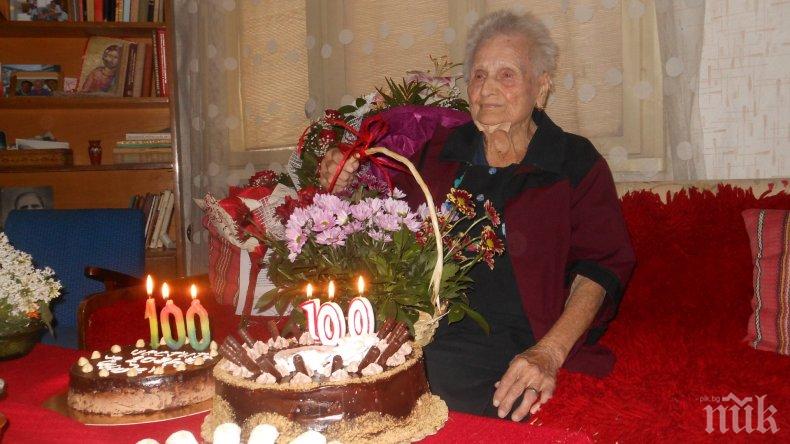 Баба Донка е първият столетник в Арбанаси 