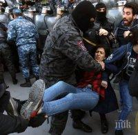 Арменската полиция арестува опозиционния лидер Никол Пашинян

