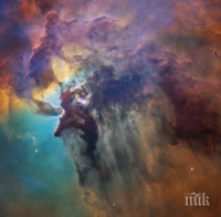 УНИКАЛНО! НАСА разпространи нови кадри на мъглявината Небула (ВИДЕО)