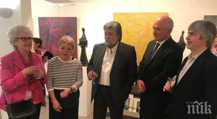 вежди рашидов николай янакиев събраха очите колекционери ценители изложба люксембург