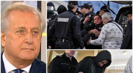 ексклузивно собственикът левски спас русев тежки думи ранената полицайка сигурността стадионите