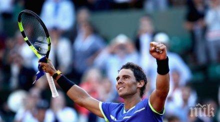 безапелационно кралят един рафа надал рекордна титла