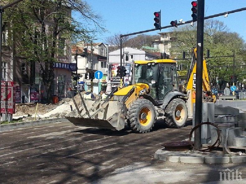 Започна заключителният етап на ремонта на един от основните булеварди във Варна
