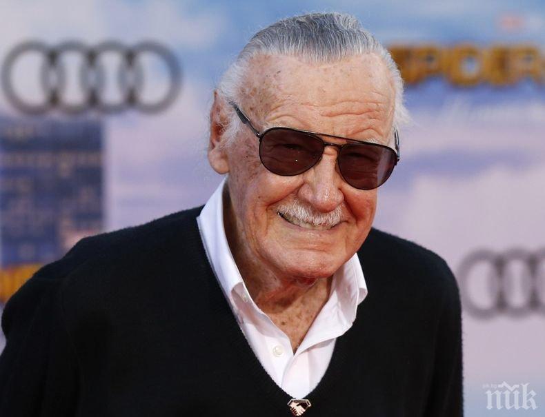 Масажистка обвини бившият президент на Marvel Comics Стан Ли в сексуален тормоз