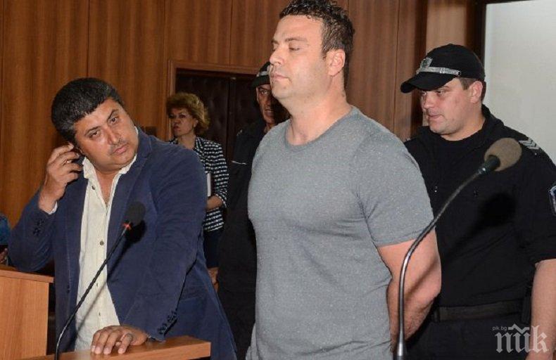 РАМБО! Подкупният полицейски шеф от Раковски дуе мускули в съда