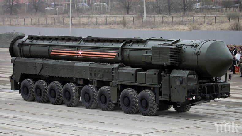 Колона с военна техника за парада на 9 май влезе в Москва