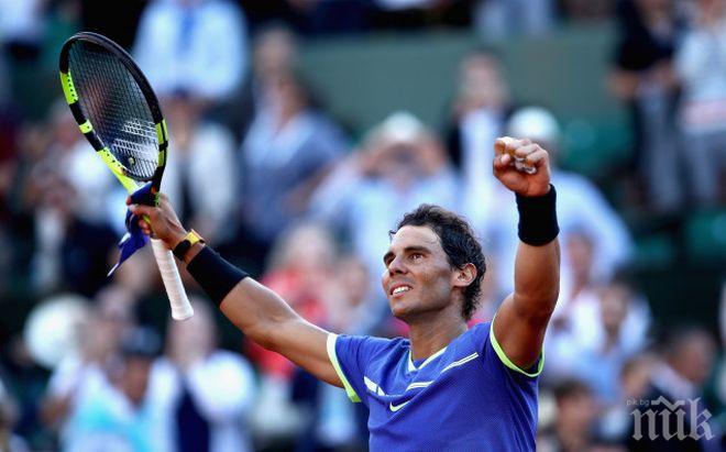 БЕЗАПЕЛАЦИОННО! Кралят е само един! Рафа Надал с рекордна титла