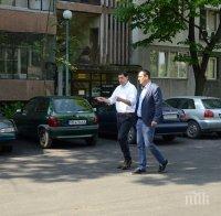 Кметът на Пловдив доволен: Паркинг за 150 коли вместо кал и прах срещу 