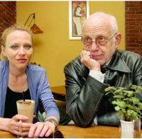 Ицко Финци и младата му жена снимат филм за Шекспир