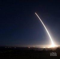 САЩ проведоха първи за годината тест с междуконтинентална балистична ракета (ВИДЕО)