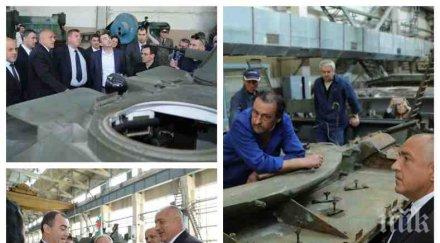 първо пик борисов избухна военната техника купували сме транспортни машини все едно бягаме премиерът горещ коментар напрежение управляващата коалиция