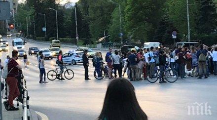 извънредно пик стотици софиянци блокираха ключов булевард лозенец снимки