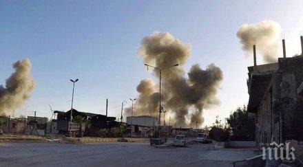 бомба сирийското правителство открило опозицията химикали произвеждани германия великобритания