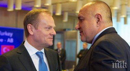 борисов туск посещение скопие