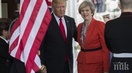 ясна датата първата визита тръмп великобритания