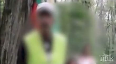 екшън софия смахнат тип вади пистолет хора борисовата градина снимка