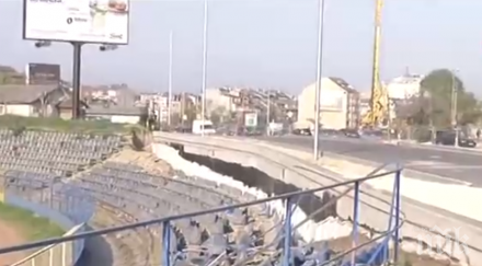 куриоз нов булевард варна мина стадиона спартак