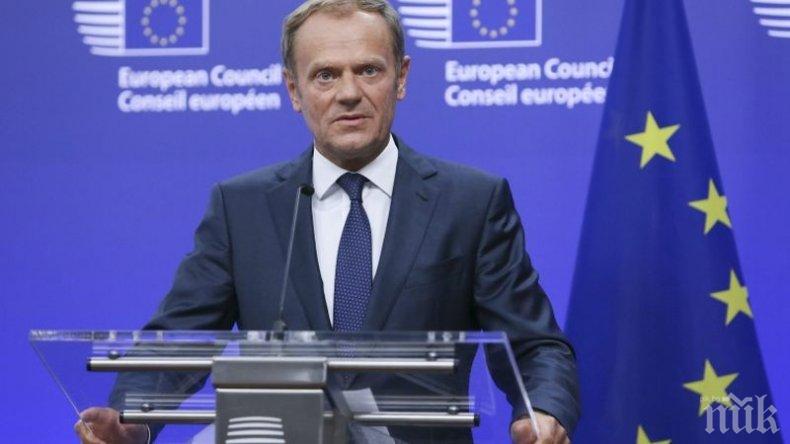  Доналд Туск: ЕС ще засили сътрудничеството със Сърбия и с другите страни от Западните Балкани