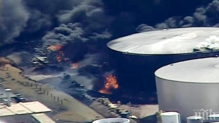 Гори рафинерия в Уисконсин, близо 20 са ранените (ВИДЕО)