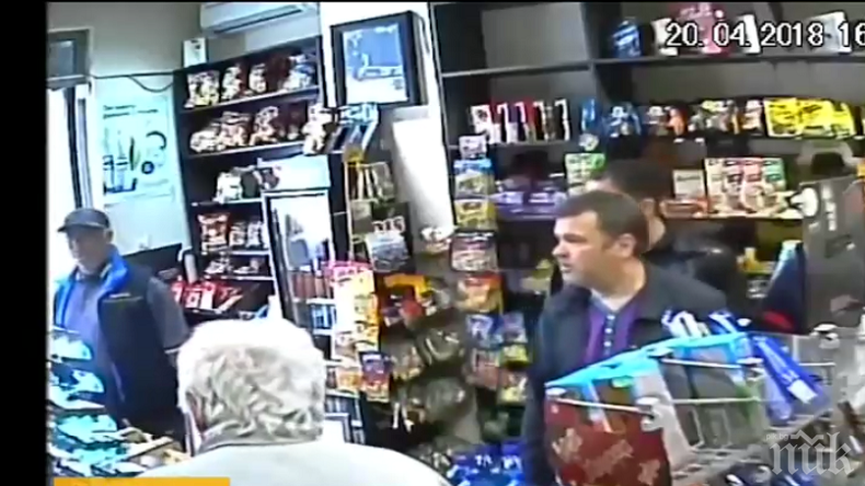 Да откраднеш за 60 секунди! Ловки апаши свиха 600 лева от касата на магазин (СНИМКИ)