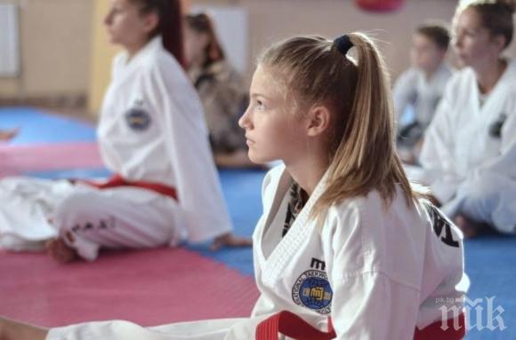 13-годишната Екатерина стана европейска шампионка по таекуон-до
