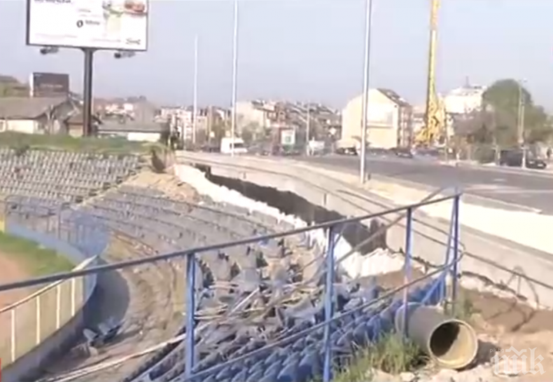 КУРИОЗ! Нов булевард във Варна мина през стадиона на Спартак