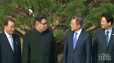 историческо южна северна корея подписват мирен договор края годината