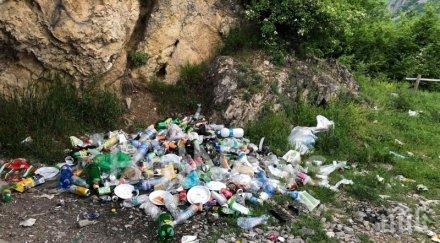 свинщина вижте превърнаха райско кътче врачанския балкан