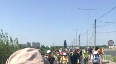 патриот искрен веселинов поведе огромно велошествие русе снимки